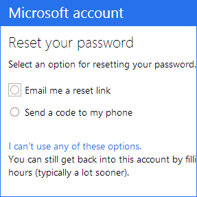 Отправка ссылки для сброса пароля
