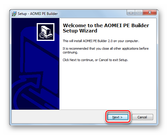 Privetstvennoe-okno-Mastera-ustanovki-programmyi-AOMEI-PE-Builder-v-Windows-7.png