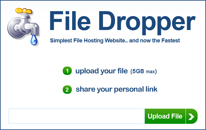 Сервис передачи файлов File Dropper