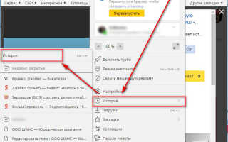 Как посмотреть историю в Яндексе за несколько кликов — Инструкции для поисковика и браузера