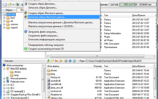 Установка Windows XP c загрузочной флешки, полученной программой UltraISO